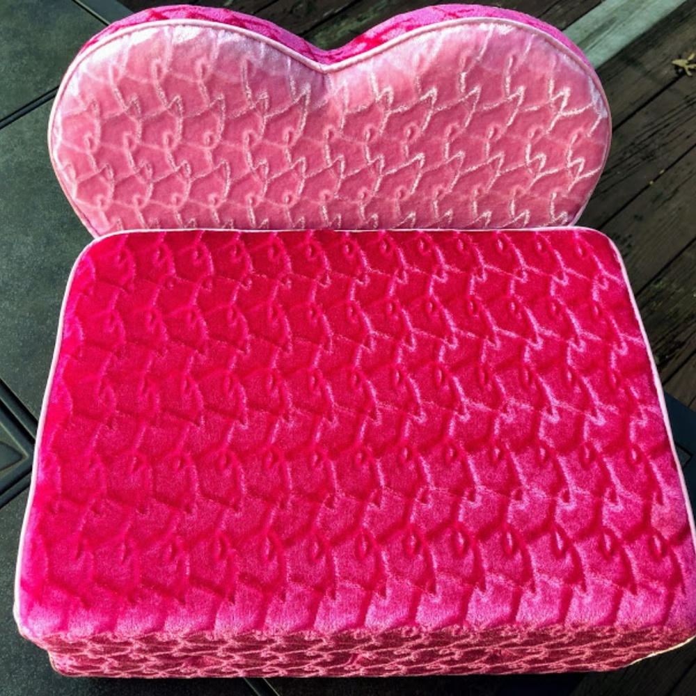 Build-A-Bear Heart Chair Bed